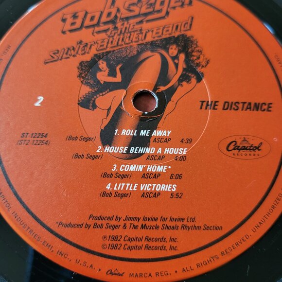 BOB SEGER The Distance LP Vinyl 1982 Capitol Records ST-12254 Rock Music LP6 - Picture 7 of 10